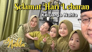 SELAMAT HARI LEBARAN  KELUARGA NAHLA  OFFICIAL MUSIC VIDEO [upl. by Sirrom]