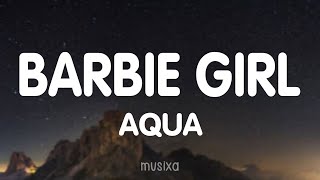 Aqua  Barbie Girl Lyrics [upl. by Adaran]