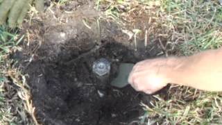 Raise Sunken Sprinkler Heads in 60 Seconds [upl. by Llennyl670]