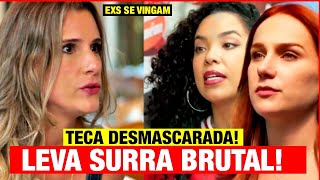 QUANTO MAIS VIDA MELHOR  Teca é DESMASCARADA e leva SURRA BRUTAL de Jandira e Betina [upl. by Leodora543]