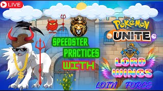 🔴 Mastering The Speedsters  Solo Kids Killer  Pokemon Unite Live  Team Lion Force [upl. by Lindemann]