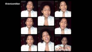 Tamia quotSo Into Youquot A Capella Cover by Denice Millien [upl. by Dachy]