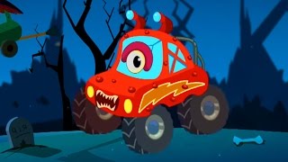 Little Red Car Trick Or Treat [upl. by Fronniah]