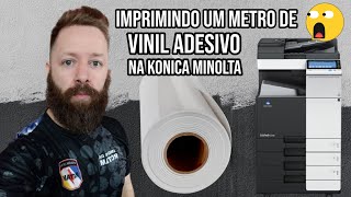 ADESIVO VINIL NA KONICA MINOLTA [upl. by Fleta]