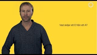 Vad skiljer ett E från ett A – sex bedömningsaspekter [upl. by Bandur670]