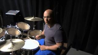 How To Play An EASY 34 Drum BeatDrum Lesson [upl. by Herstein]