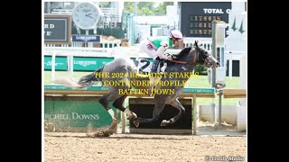 2024 BELMONT STAKES CONTENDER PROFILES  BATTEN DOWN [upl. by Ayres]