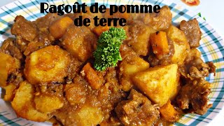 ragoût de pommes de terre a livoirienneragoût de patates [upl. by Lohrman778]