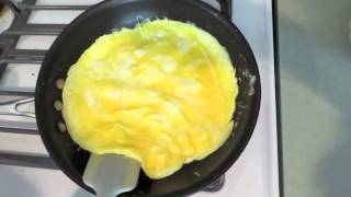 How To Make The Perfect Egg Omelette No Flip Technique [upl. by Peppi251]