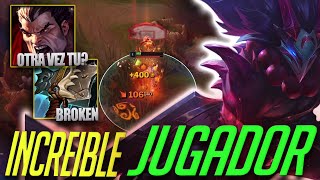 ESTE INCREIBLE JUGADOR DE TRYNDAMERE NO SE CANSA DE DOMINAR A LOS DARIUS TRAVIESOS DE SOLOQ [upl. by Ulani]