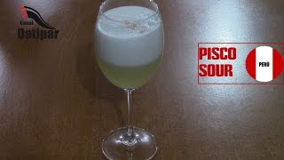 RECETA FÁCIL DE PISCO SOUR [upl. by Fulbright]