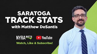 Saratoga Track Stats Handicapping and Betting Analysis [upl. by Haraz]