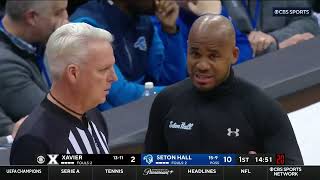 Seton Hall vs Xavier  2024214  NCAAB Game [upl. by Ayyn756]