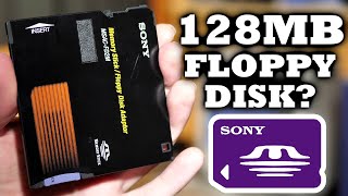 This Floppy Disk uses Flash Memory Sony MSACFD2M [upl. by Eidur]