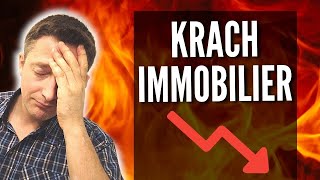 ⁣⚠️ Immobilier le krach est imminent ou pas [upl. by Garnes173]