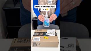 Use sanitizer to remove personal info on boxes shipping amazon tips onlineshopping [upl. by Anij]