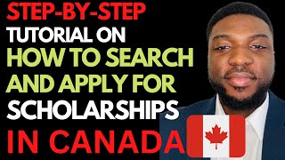 How to search and find scholarships in Canada financial opportunities in Canada [upl. by Roper]