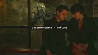 Uncomfortable  Wallows lyrics  letra  sub español [upl. by Kate]