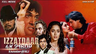 Izzatdaar  1990  Full Movie  4K Ultra HD  Dilip Kumar Govinda amp Madhuri Dixit  Action Crime [upl. by Kamal545]