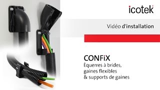 CONFiX Système de passages de gaines  Installation  icotek [upl. by Cinomod365]