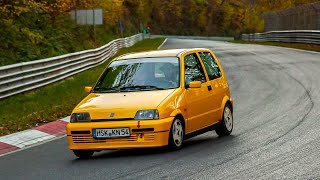 Nürburgring 131122 im Fiat Cinquecento Sporting [upl. by Onitsuj989]