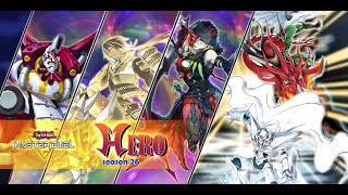 YuGiOh Master Duel Season 26  HERO Part 2 [upl. by Myrtia]