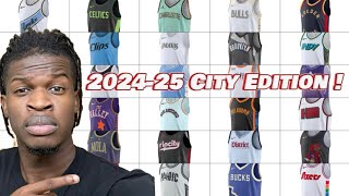 Every NEW 202425 NBA City Edition Jersey Leaks REACTION [upl. by Wun26]