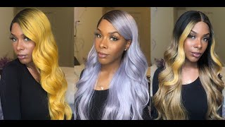 Wig Show amp Tell Sensationnel Dashly Synthetic Lace Front Wig  Lace Unit 8  HAIRSOFLYSHOP [upl. by Geminian691]