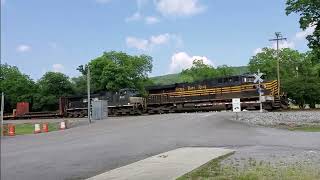 Norfolk Southern 109 Collinsville Al W NKP Heritage [upl. by Atela]