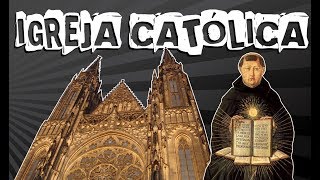 HISTÓRIA GERAL 89 IGREJA CATÓLICA NA IDADE MÉDIA [upl. by Cordle]