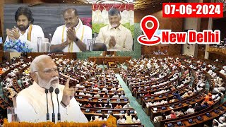 NDA LIVE NDA Parliamentary Party Meeting  18th Lok Sabha  New Delhi Central Hall LIVE  PM Modi [upl. by Elamef]