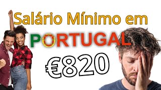 🤔 Viver com 1 salário mínimo em Portugal 🇵🇹 [upl. by Gesner]