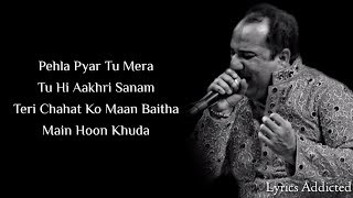 Lag Ja Gale Bhoomi Full Song With Lyrics Rahat Fateh Ali Khan [upl. by Dnomyar]