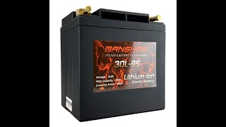 YTX30LBS Lithium Battery by Banshee [upl. by Akcired]