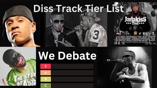 Diss Track Tier List Pt1 [upl. by Alisen]