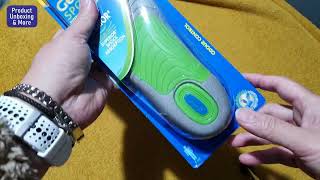 Scholl Gel Activ Sport Shoe Inserts  Product Unboxing [upl. by Shanan]