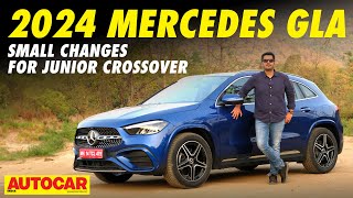 2024 MercedesBenz GLA review  Diesel allwheel drive hits the sweet spot  autocarindia1 [upl. by Ztnarf893]