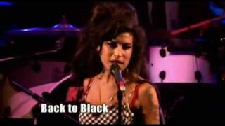 Amy Winehouse  Back To Black Live in concert in her best performance RIP [upl. by Wylma517]