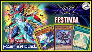 Cipher Deck Master Duel Best Xyz Galaxy Eyes Rank 8 Monster For Xyz Festival  YuGiOh Master Duel [upl. by Azmah]