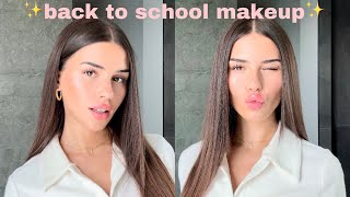 back to school makeup tutorial EASY [upl. by Wolenik]