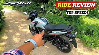 New Honda SP 160 ABS Dual Disk Ride Review 0100 🔥  Features 🤯 Mileage Sp160 [upl. by Anitan]