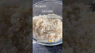 Easy Breadcrumbs recipe 😋 trendingshorts cooking recipe [upl. by Skillern]