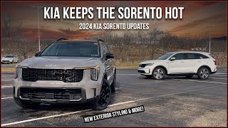 The UPDATED 2024 Kia Sorento is here  Overview amp Comparison Vs Previous Model [upl. by Htebazile]