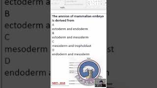 extra embryonis membranes in foetus The amnion of mammalian embryo is derived from [upl. by Gibson]