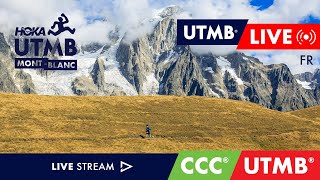 HOKA UTMB MontBlanc 2024  Live Français 🇫🇷  CCC amp UTMB  2 [upl. by Yroger]