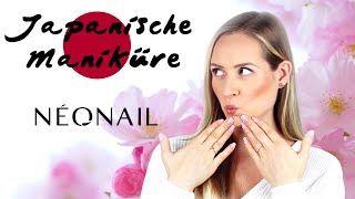 Japanische Maniküre mit NEONAIL  Nails »Lalalunia« [upl. by Lyrem]