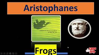 The Frogs  Aristophanes  MCQs  Objective Questions  Most Expected MCQ  UGC NET SET English MCQs [upl. by Aneryc]