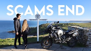 Motorcycle RIDE Lands End to John o Groats  Touring the UK and Ireland [upl. by Llertrac]