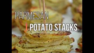 PARMESAN POTATO STACKS [upl. by Naved662]