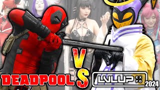 Deadpool vs LVL UP EXPO 2024 [upl. by Fridell777]